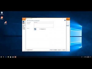 How to install FBackup and create a new backup
