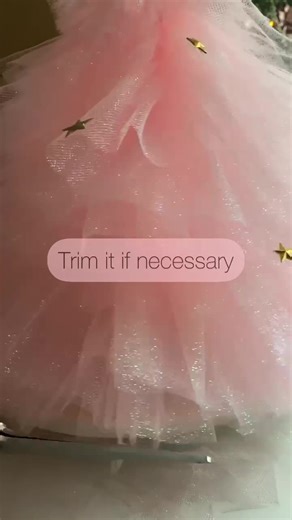 DIY Tulle Tree for Winter: Pink Dream Christmas Decor