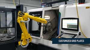 Automation shouldn’t stop at standard parts. Most CNC loading...