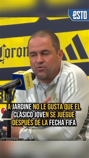 3.7K views · 128 reactions | El mensaje de Jardine.  La carga de trabajo, el desgaste físico son cosas a considerar y es por ello que el brasileño no ve favorable que se juegue un Clásico después de la fecha FIFA. ❌礪 : Arturo Méndez | esto.com.mx | Facebook