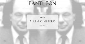 Allen Ginsberg Biography | Pantheon