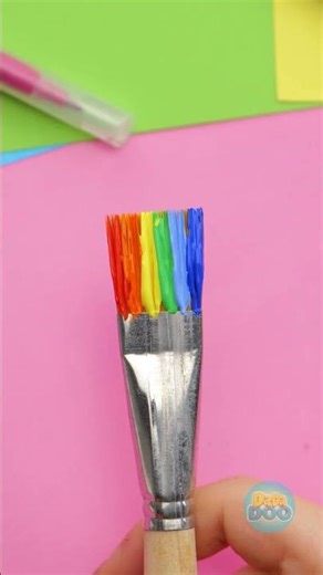 🎨 Rainbow Frame Fun ✨ Make a Cute Picture to Display! 🌟