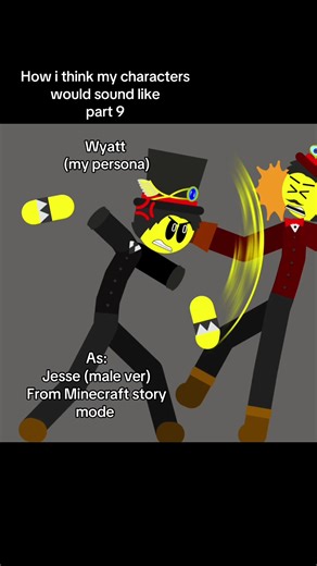 Outside of Canon he just sounds like myself, but you won’t hear that until I do voice reveal #sticknodes #sticknodesanimation #oc #minecraft #minecraftstorymode