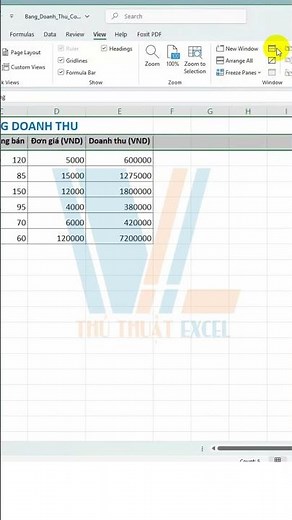 Cách cố định tiêu đề khi cuộn trong Excel – ai làm báo cáo cũng cần biết!