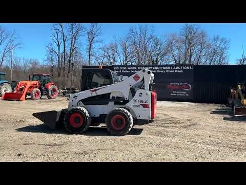 218738 Bobcat S850 Skid Steer Loader MCGREW AUCTION