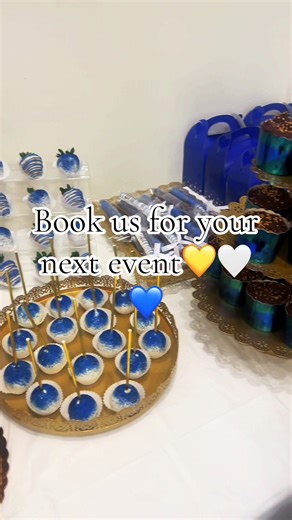 Catering a Royal Blue Appreciation Banquet