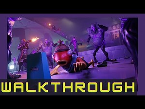 Zombie MALL Escape Walkthrough - Where to Find Keys | Fortnite Creative