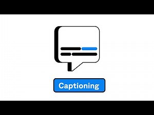 Create captions for your videos