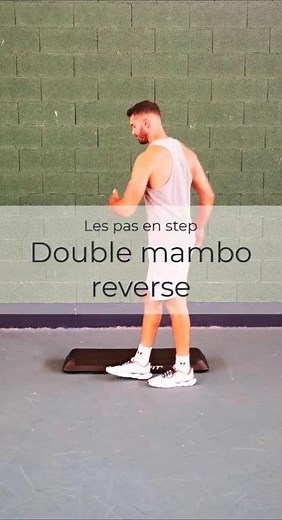 🏆 Les pas en STEP : Double mambo Reverse! Apprends le step avec moi (lien en bio) #step