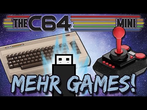 Deine Wunschspiele schnell und einfach auf dem C64 Mini dank Firmware Update per USB!
