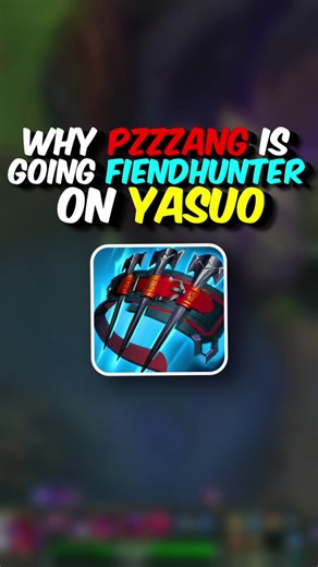 PZZANG fiendhunter yasuo strat #leagueoflegends #leaguetiktok #gaming #educational #yasuo