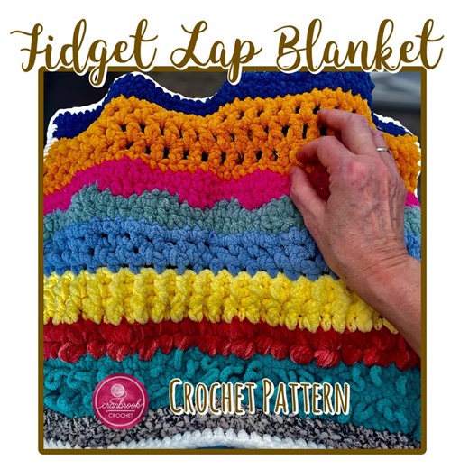 Fidget Lap Blanket Crochet Pattern - Etsy