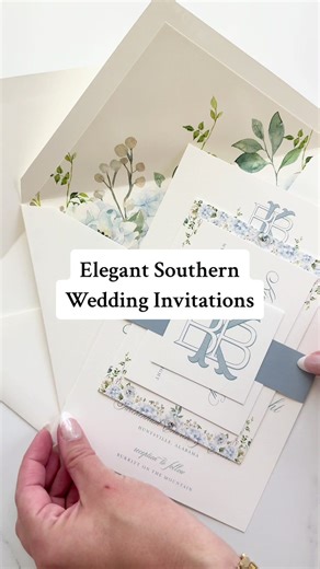 Southern Wedding Invitations: Elegance and Tradition