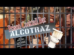 Alcotraz London (Part 1): Unique Immersive Prison Cocktail Bar Experience