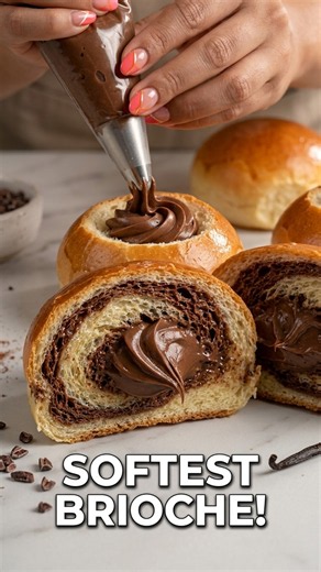 The secret to soft chocolate vanilla brioche