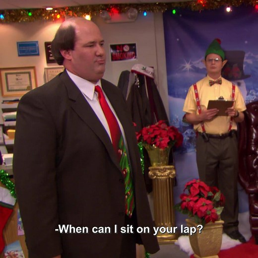 What would you ask Michael/Santa to bring you for Christmas? 🎁 | The Office