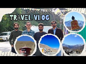 Spiti Valley Road Trip: India ka Sabse Sundar Rasta! 🏔️ | Full Vlog|Travel Vlog| Kaza|Spiti