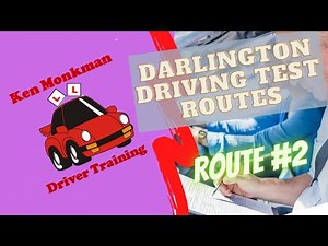 Darlington Driving Test Routes, Route#2