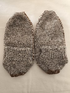 Extra Thick Wool Socks for Men | Hand-knitted From 100% Sheep's Wool | Double Sole Like Slippers | Warm Winter House Socks, Sheep Wool Socks - Etsy