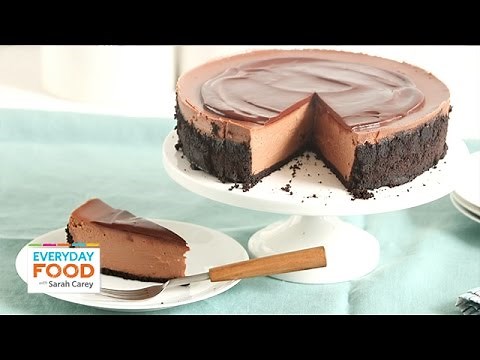 Triple Chocolate Cheesecake - Everyday Food with Sarah Carey