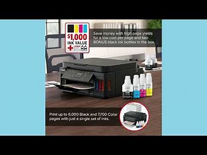 Canon PIXMA G6020 MegaTank Printer Review: The ULTIMATE Printer for Your Home Office?