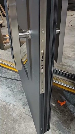 3 point locking system for our aluminum doors
