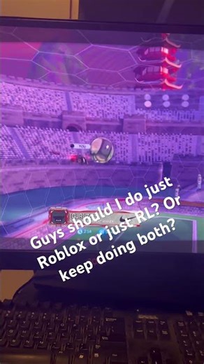 Which should I do? Comment “RL” if you want RL or comment “Roblox” or “ both”