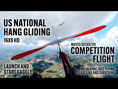 Launched LAST, Won the Day | US Hang Gliding Nationals Sport Class (HD) — Aerotow to Cloudbase