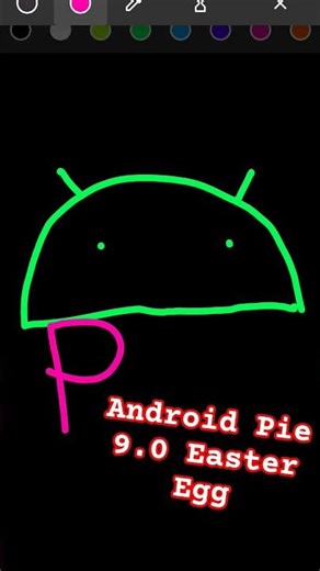 Android Pie Easter Egg