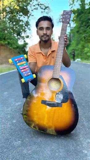 Music Piano Vs Yamaha Acoustic Guitar Unboxing 🎸 #shorts