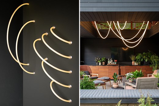 These luminous ropes are lighting fixtures made from flexible LEDs, woven nylon, and silicone! - Yanko Design