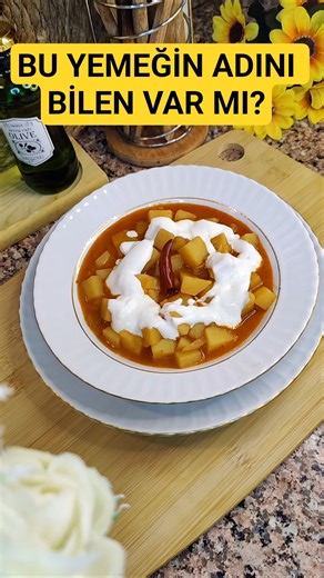 BABAANNE USULÜ PATATES YEMEĞİ (TRİDİ) 💯 #keşfet #patates