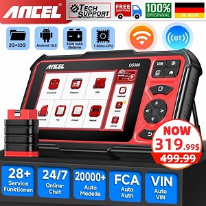 ANCEL Bidirectional Scan Tool, All System Diagnostic Tool with 30 Resets, Bluetooth OBD2 Scanner for All Vehicles, 3-Year Updates, 24h Online Chat