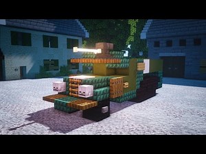 Minecraft M3 Half Track US Army Truck Tutorial