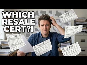 How YOU SHOULD Actually Obtain And Use Resale Certificates
