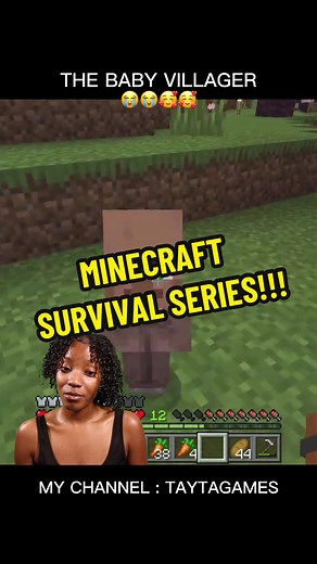 Tiny Baby Villagers in Minecraft | Adorable Minecraft Survival Series