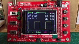 DS0138 Oscilloscope - Part 2 - 1KHz/3.3V square wave test signal