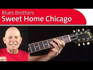 Sweet Home Chicago Guitar Lesson - Part 1