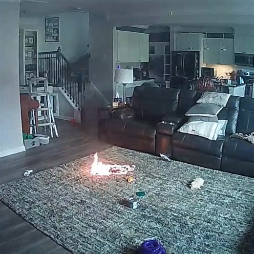 A dog named Colton started a fire in his house after chewing on a lithium-ion battery in North Carolina. Luckily, the dog's owner is a firefighter and received an alert from his security system about the fire. "[My] heart sank. I had no idea what was going on. I had no clue what it could possibly be and came home to find that the rug had burned up," the homeowner told WRAL. The family was away at the time of the fire and Colton was not hurt. The home did sustain some smoke damage. 🎥: Chapel Hil