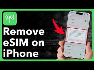 How To Remove eSIM On iPhone