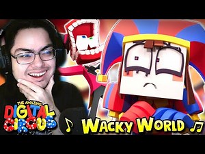 ABSOLUTE BANGER | The Amazing Digital Circus "Wacky World" Reaction [VERSION A & B]
