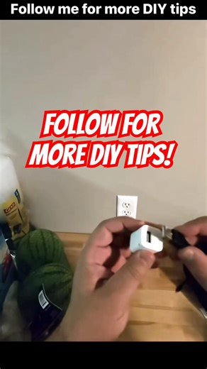 My dad taught me this also! #home #remodel #remodeling #work #usb #usbcables #diy #homeimprovement