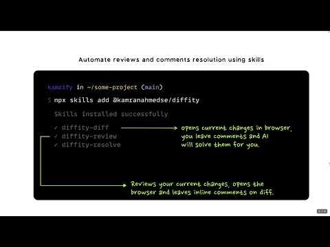 New GitHub-Style Diff + AI Code Review Tool Just Dropped! 🔥 #Diffity #AICoding #DevTools
