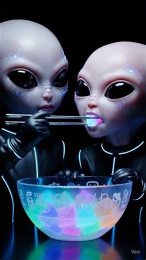 What happens when Aliens eat glowing candy from Earth?