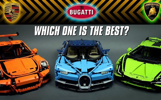 乐高 LEGO 42115 42083 42056 科技机械系列 超级赛车对比评测