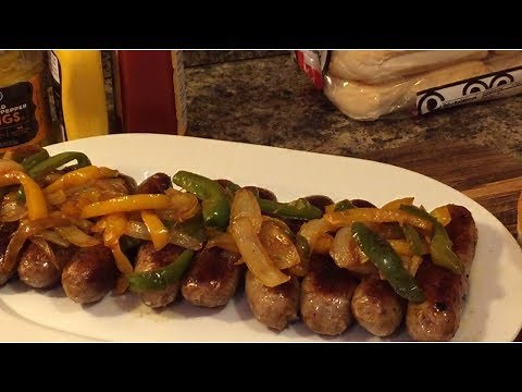 How to make sausage peppers and onions