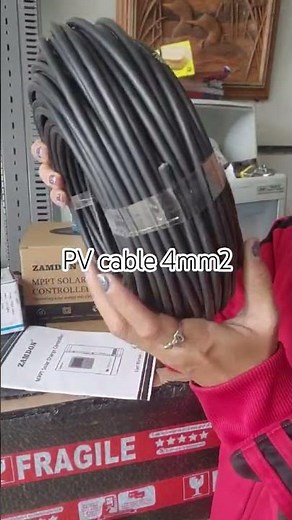 Solar infinity : PV cable 4mm2 1 roll [ 2900 php ]