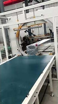 Horizontal Solid Wood Board Wrapping Machine | Automated High-Speed Board Packaging