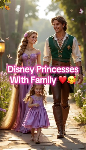 Disney Princesses with Family: A Heartwarming Journey