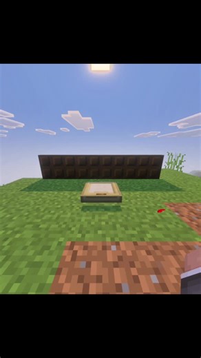 birch trapdoor moving like Bonnie blue😭 #minecraft #gaming